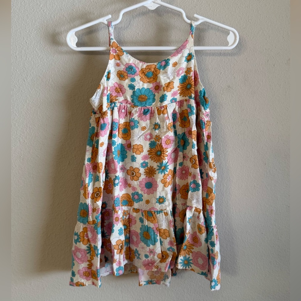 Pink Lily Kids Floral Dress